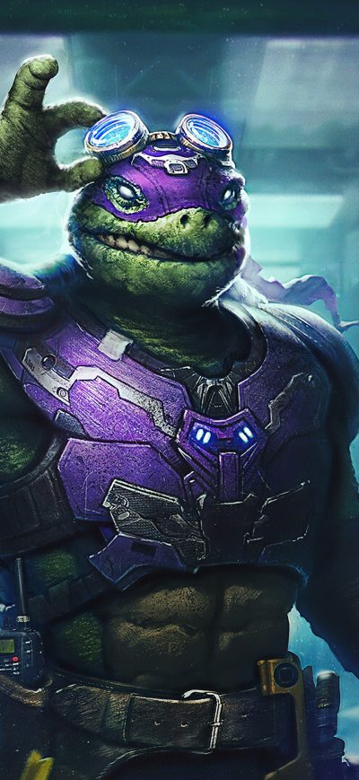 Fond d'écran iPhone TMNT Donnie 4k