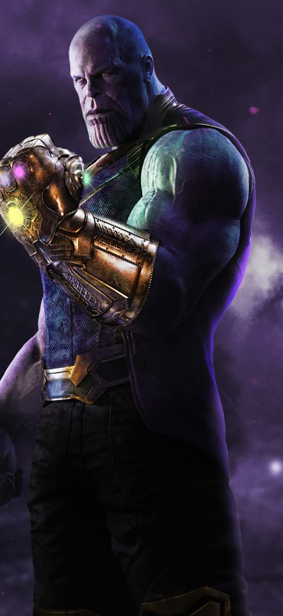 Fond d'écran iPhone Thanos The Mad Titan4k