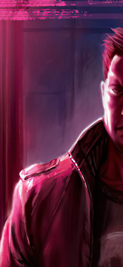 Fond d'écran iPhone Punisher 80s Vibe 4k