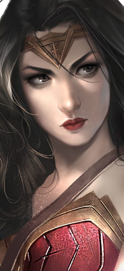 Fond d'écran iPhone Super Wonder Woman 4k