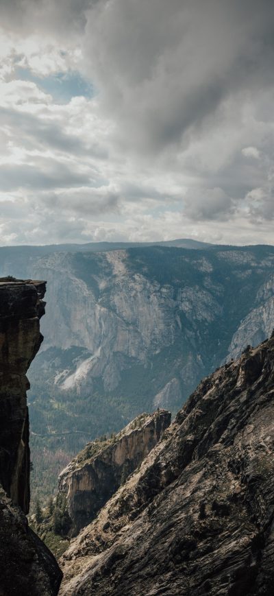 Fond d'écran iPhone Yosemite Valley 8k