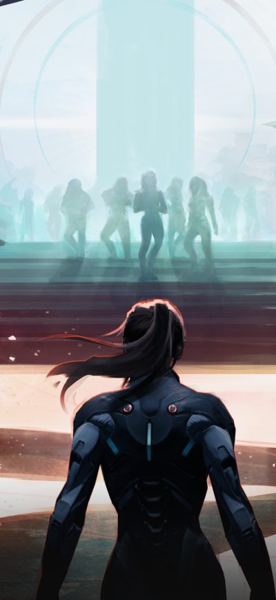Fond d'écran iPhone Mass Effect Andromeda N7