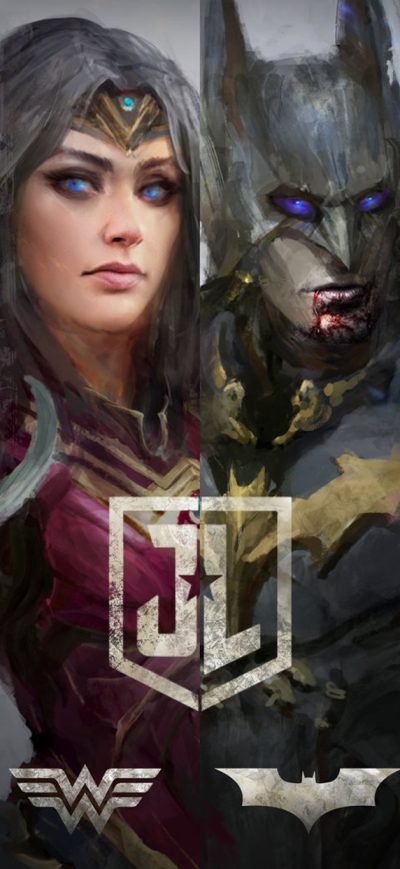 Fond d'écran iPhone Justice League Fanart