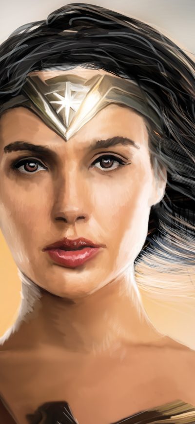 Fond d'écran iPhone Wonder Woman 4k New Artwork