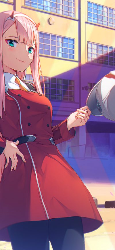 Fond d'écran iPhone Darling In The Franxx