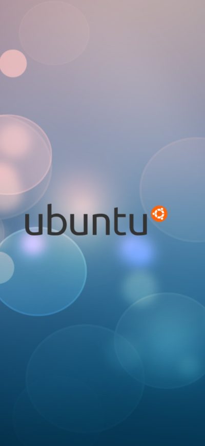 Fond d'écran iPhone Ubuntu Logo 2