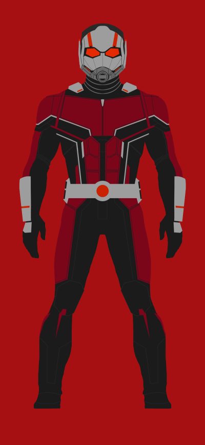 Fond d'écran iPhone Ant Man Minimalism 4k