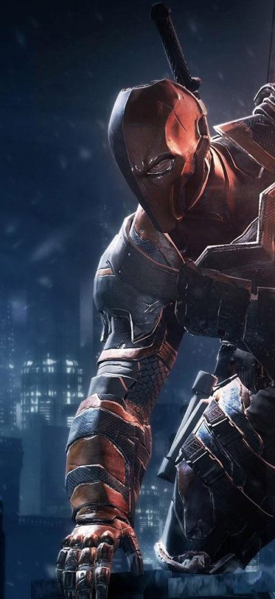 Fond d'écran iPhone Batman Arkham Origins Deathstroke