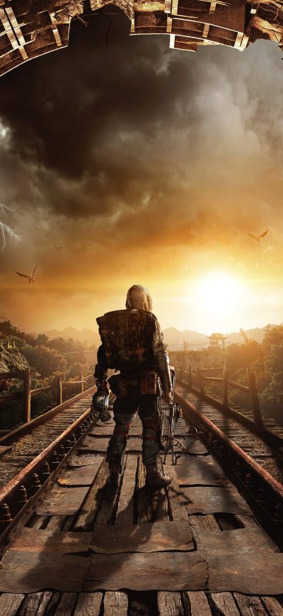 Fond d'écran iPhone Metro Exodus 2018 5k
