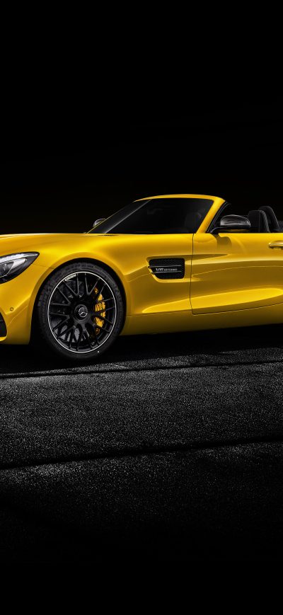Fond d'écran iPhone Mercedes AMG GT S Roadster 2018