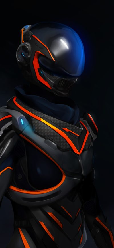 Fond d'écran iPhone Mass Effect Andromeda 3d Art