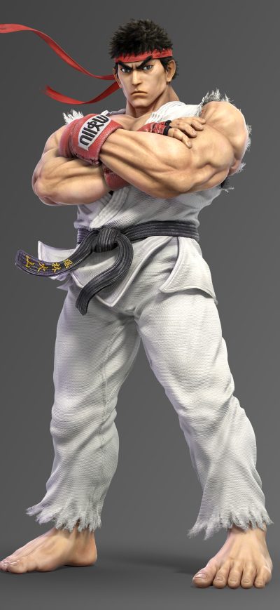 Fond d'écran iPhone Ryu Super Smash Bros Ultimate 5k