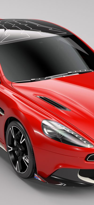 Fond d'écran iPhone Aston Martin Vanquish S Red Arrows Edition