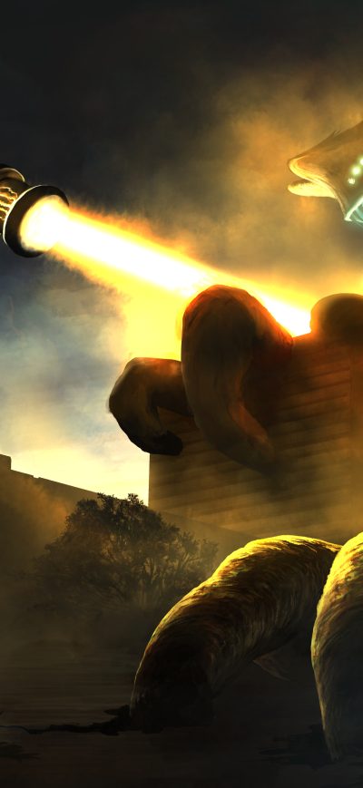 Fond d'écran iPhone Pacific Rim Fan Art 5k