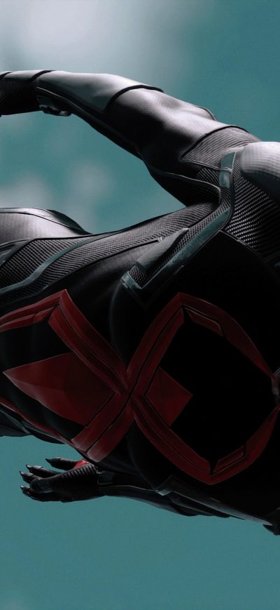 Fond d'écran iPhone Black Suit Spiderman Ps4 4k