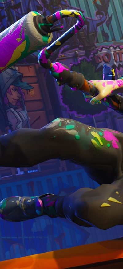 Fond d'écran iPhone Fortnite Battle Royale Abstrakt Skin