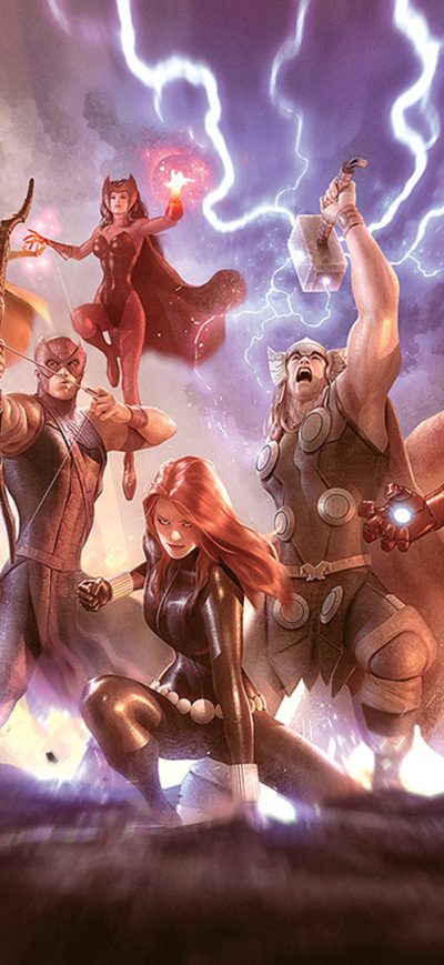 Fond d'écran iPhone Avengers Artwork