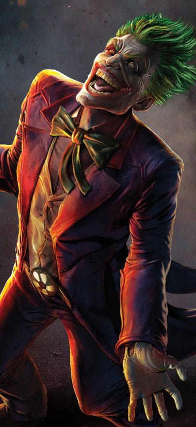 Fond d'écran Laughing Joker Artwork sur iPhone