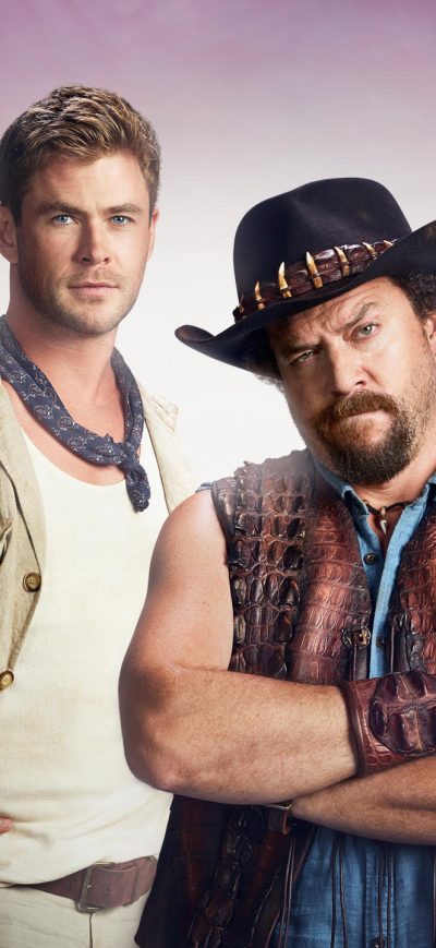 Fond d'écran iPhone Dundee The Son Of A Legend Returns Home 2018 Danny McBride Chris Hemsworth