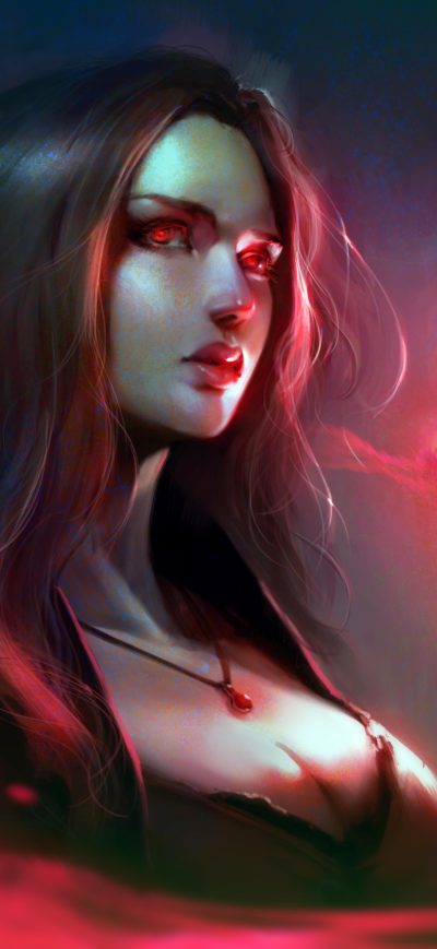 Fond d'écran iPhone Scarlet Witch Digital Artwork