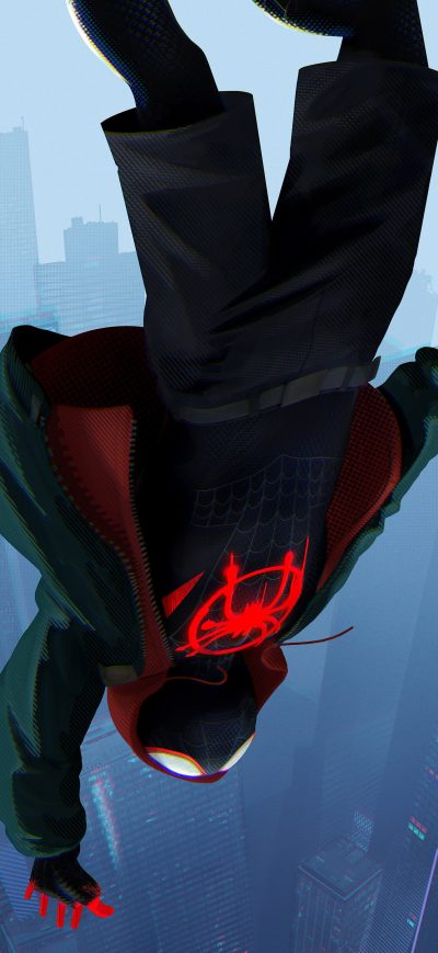 Fond d'écran iPhone SpiderMan Into The Spider Verse Movie 2018 8k