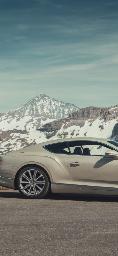 Fond d'écran iPhone Bentley Continental GT White Sand 2018