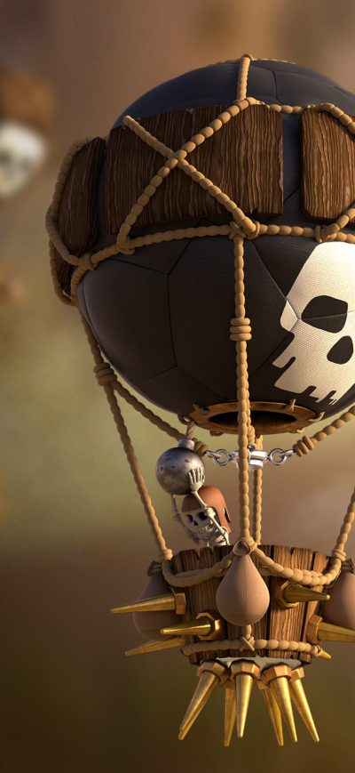 Fond d'écran iPhone Clash Of Clans Balloons
