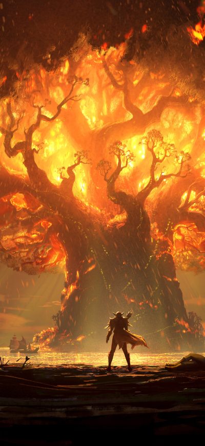 Fond d'écran iPhone World Of Warcraft Battle For Azeroth 10k