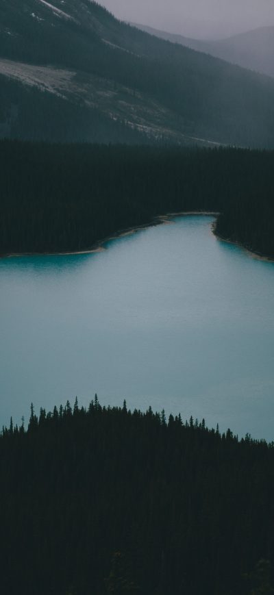Fond d'écran iPhone Peyto Lake 5k