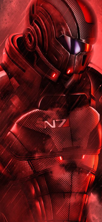 Fond d'écran iPhone Femshep Mass Effect 4k