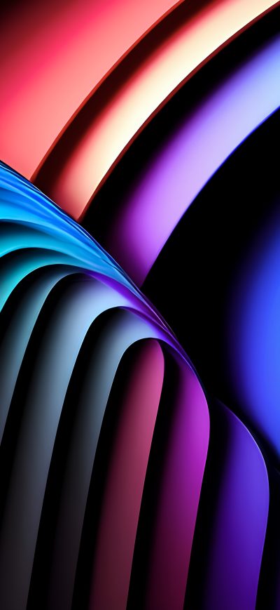 Fond d'écran iPhone Digital Shape Abstract 8k