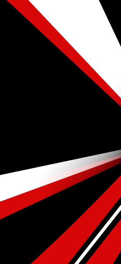 Fond d'écran iPhone Minimal Abstract Red 4k