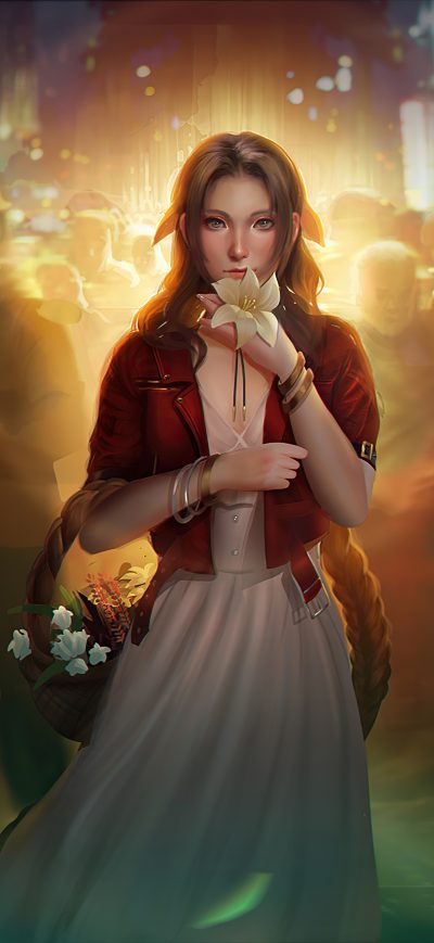 Fond d'écran iPhone Aerith Gainsborough