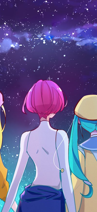 Fond d'écran iPhone Precure Anime Girls 5k