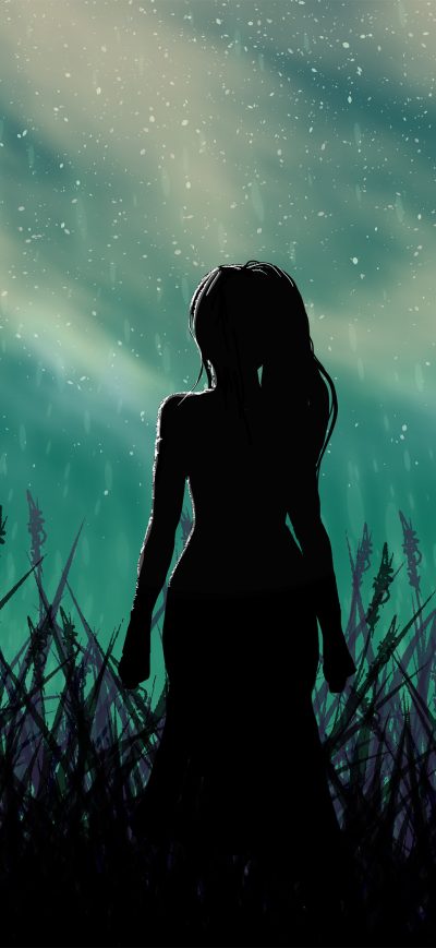 Fond d'écran Silent Washes sur iPhone