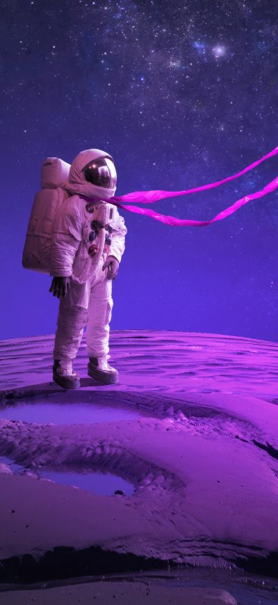 Fond d'écran iPhone Astronaut Space