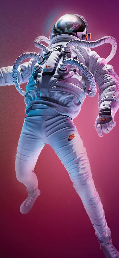 Fond d'écran iPhone Astronaut Falling Sky 8k