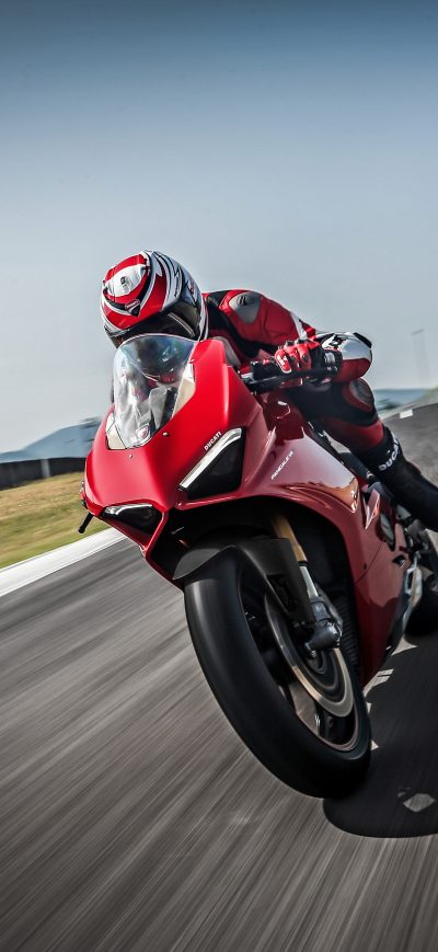 Fond d'écran iPhone Ducati Panigale V4 S 2018 Racing