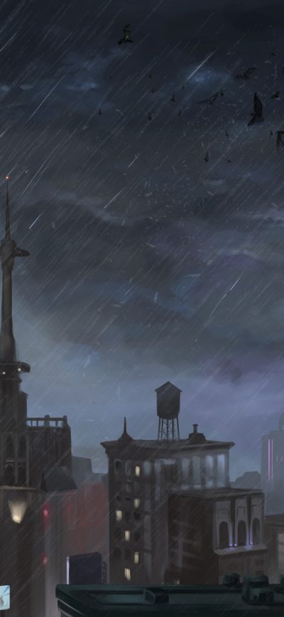 Fond d'écran iPhone Batman Gotham Knight Hero 4k