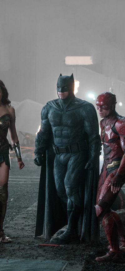 Fond d'écran iPhone Justice League 2017 Wonder Woman Batman Flash