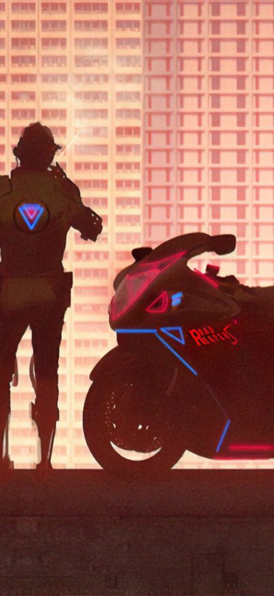 Fond d'écran iPhone Road Reaper Biker
