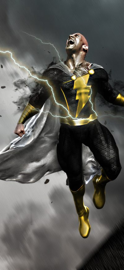 Fond d'écran iPhone Dceu BlackAdam 4k