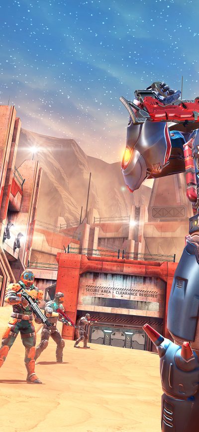 Fond d'écran iPhone Shadowgun Legends 2018