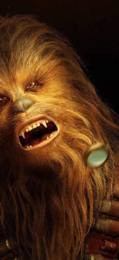 Fond d'écran iPhone Chewbacca In Solo A Star Wars Story 2018 Movie