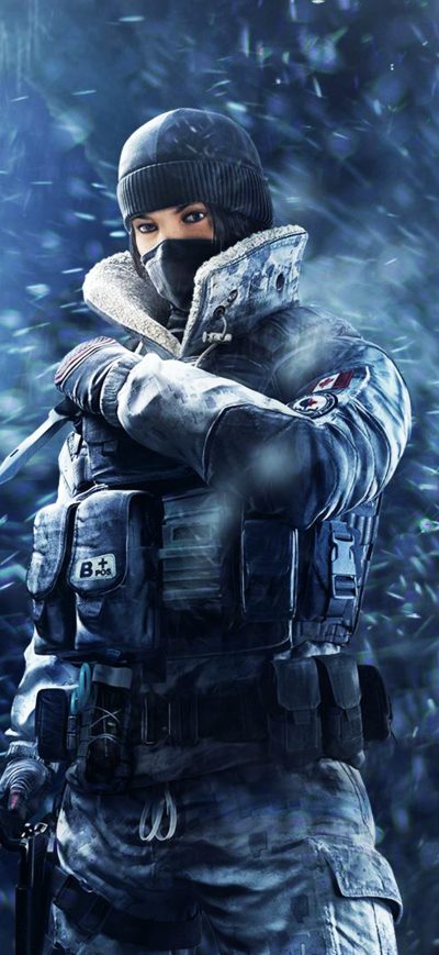 Fond d'écran iPhone Frost Tom Clancys Rainbow Six Siege 5k