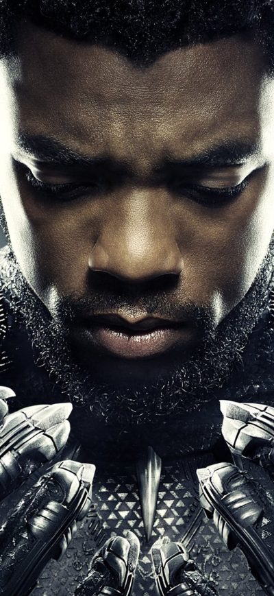 Fond d'écran iPhone Chadwick Boseman Black Panther 2018 Movie