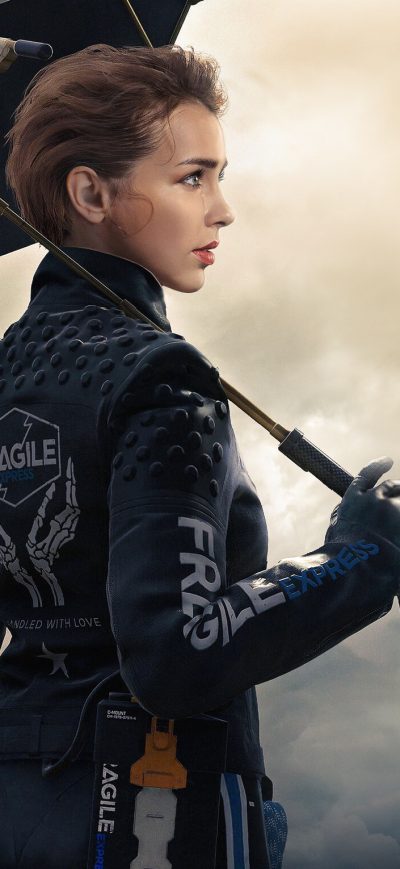 Fond d'écran iPhone Death Stranding Fragile