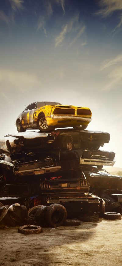 Fond d'écran 2018 Wreckfest Game 4k sur iPhone