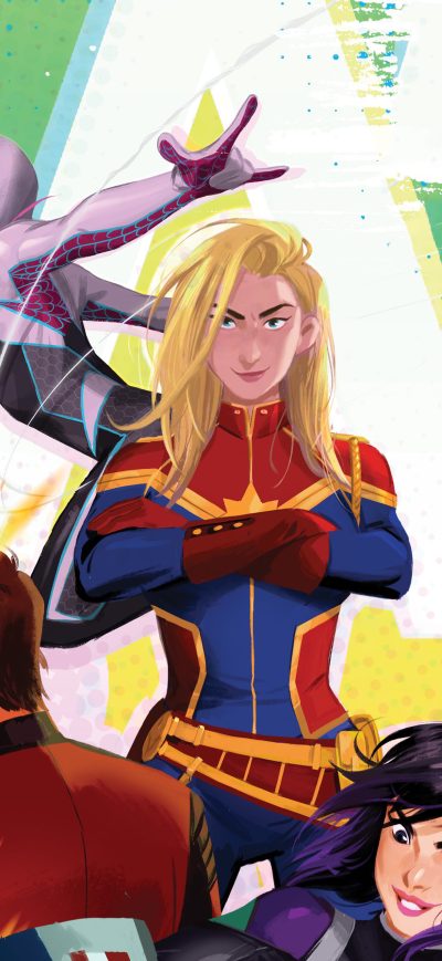 Fond d'écran iPhone Marvel Rising Secret Warriors 2018