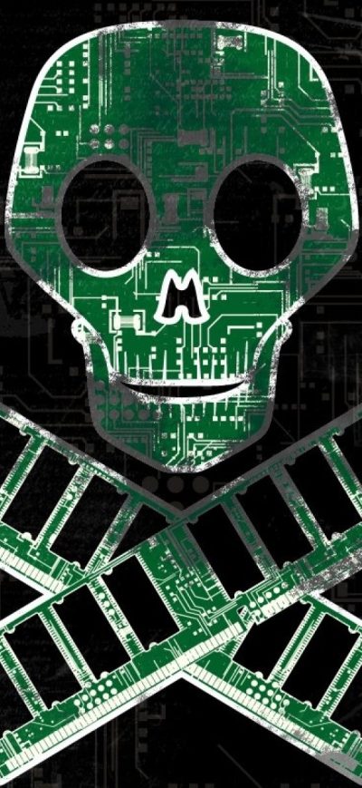 Fond d'écran iPhone Danger Computer